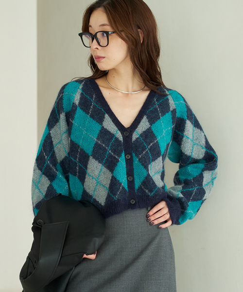 Plage APIECE APART ローゲージカーディガン◆新品未使用 セール】リボンニットカーディガン（カーディガン/ボレロ）｜one after