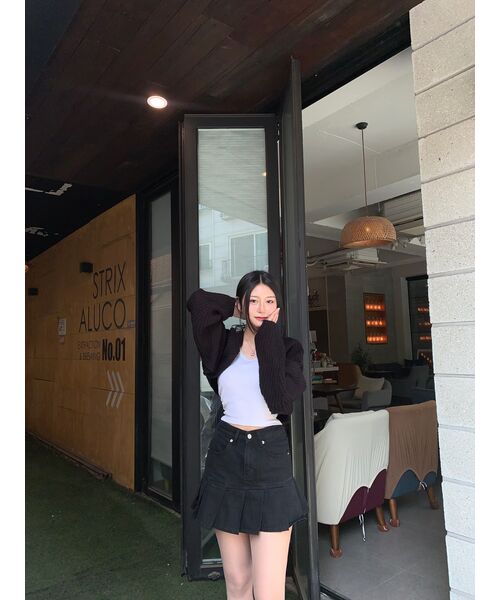 AVANDRESS(アバンドレス )の「PLEATS DENIM SKIRT BLACK(スカート・レディース・その他・LARGE/MEDIUM/SMALL)」の21枚目の写真