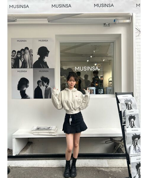 AVANDRESS(アバンドレス )の「PLEATS DENIM SKIRT BLACK(スカート・レディース・その他・LARGE/MEDIUM/SMALL)」の14枚目の写真