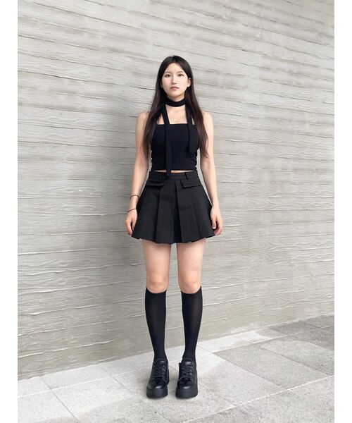 AVANDRESS(アバンドレス )の「PLEATS DENIM SKIRT BLACK(スカート・レディース・その他・LARGE/MEDIUM/SMALL)」の8枚目の写真