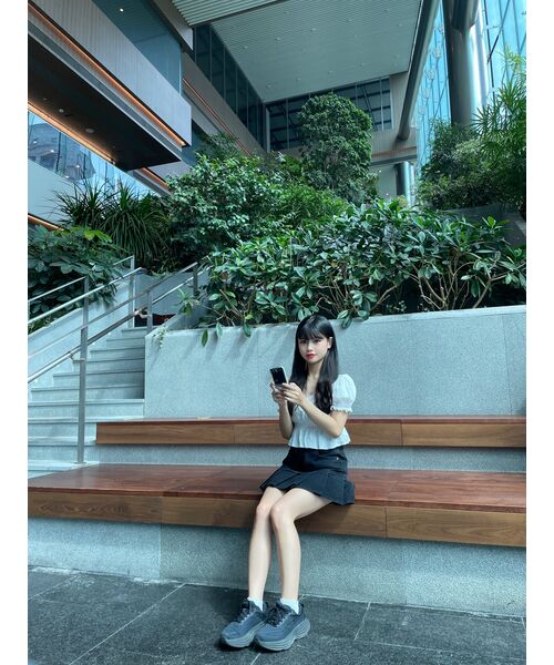 AVANDRESS(アバンドレス )の「PLEATS DENIM SKIRT BLACK(スカート・レディース・その他・LARGE/MEDIUM/SMALL)」の10枚目の写真