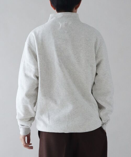 CRAFT STANDARD BOUTIQUE（クラフトスタンダードブティック）の「サガラ刺繍ZIPブルゾン（ブルゾン・メンズ・ホワイト系その他/杢グレー・L/LL）」の5枚目の写真