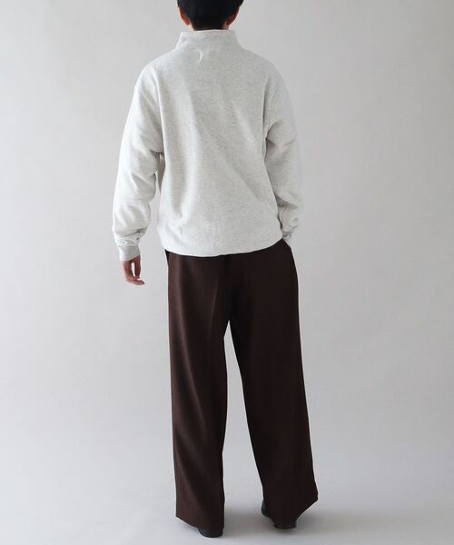 CRAFT STANDARD BOUTIQUE（クラフトスタンダードブティック）の「サガラ刺繍ZIPブルゾン（ブルゾン・メンズ・ホワイト系その他/杢グレー・L/LL）」の8枚目の写真