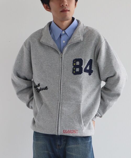 CRAFT STANDARD BOUTIQUE（クラフトスタンダードブティック）の「サガラ刺繍ZIPブルゾン（ブルゾン・メンズ・ホワイト系その他/杢グレー・L/LL）」の10枚目の写真