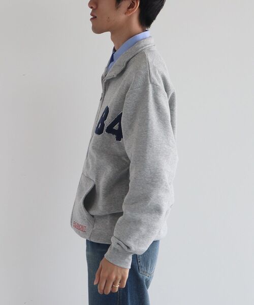 CRAFT STANDARD BOUTIQUE（クラフトスタンダードブティック）の「サガラ刺繍ZIPブルゾン（ブルゾン・メンズ・ホワイト系その他/杢グレー・L/LL）」の11枚目の写真