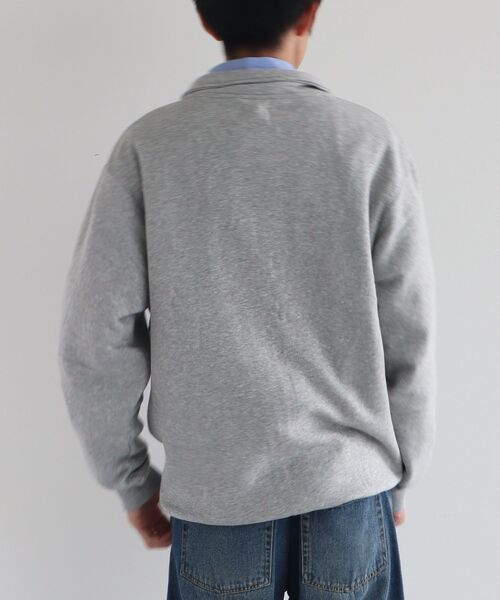 CRAFT STANDARD BOUTIQUE（クラフトスタンダードブティック）の「サガラ刺繍ZIPブルゾン（ブルゾン・メンズ・ホワイト系その他/杢グレー・L/LL）」の12枚目の写真