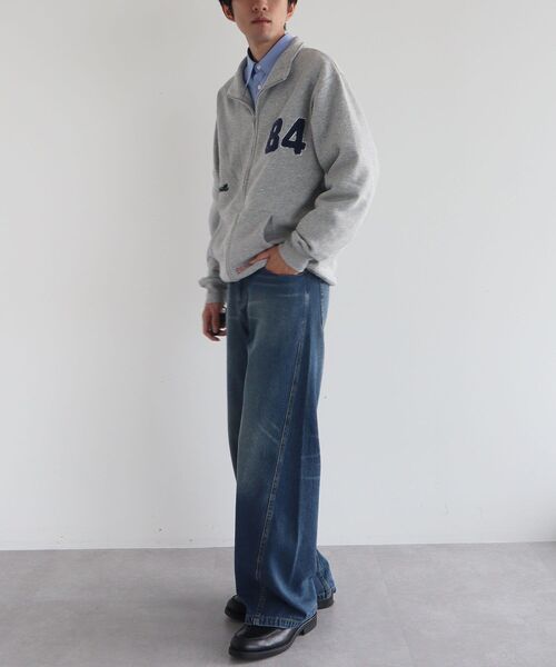 CRAFT STANDARD BOUTIQUE（クラフトスタンダードブティック）の「サガラ刺繍ZIPブルゾン（ブルゾン・メンズ・ホワイト系その他/杢グレー・L/LL）」の14枚目の写真