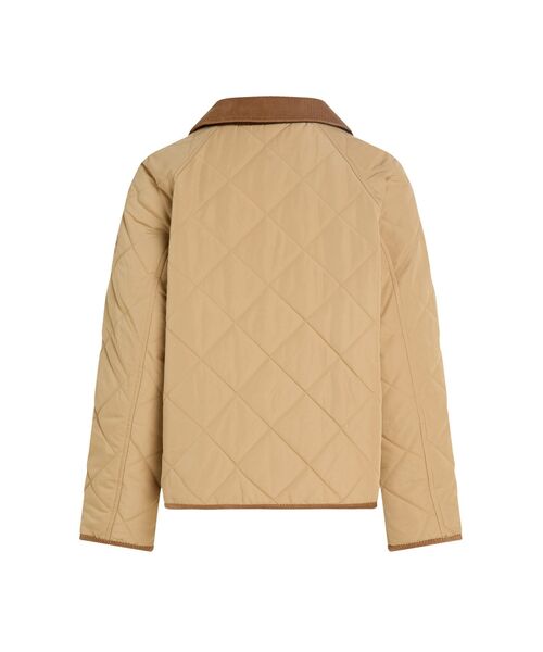 TOMMY HILFIGER（トミーヒルフィガー）の「キルテッドリバーシブルジャケット（ブルゾン・レディース・ベージュ/ネイビー・SMALL/X-SMALL）」の7枚目の写真