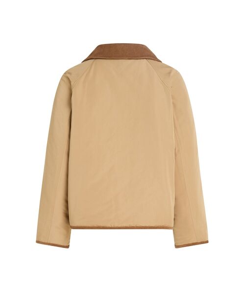 TOMMY HILFIGER（トミーヒルフィガー）の「キルテッドリバーシブルジャケット（ブルゾン・レディース・ベージュ/ネイビー・SMALL/X-SMALL）」の4枚目の写真