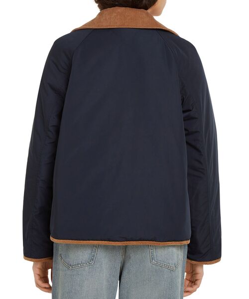TOMMY HILFIGER（トミーヒルフィガー）の「キルテッドリバーシブルジャケット（ブルゾン・レディース・ベージュ/ネイビー・SMALL/X-SMALL）」の6枚目の写真