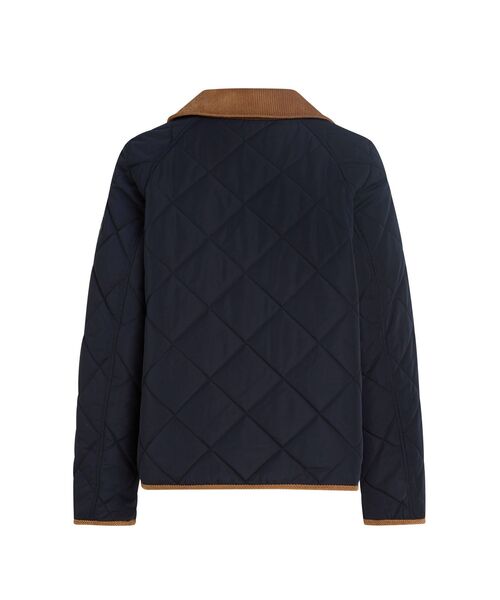 TOMMY HILFIGER（トミーヒルフィガー）の「キルテッドリバーシブルジャケット（ブルゾン・レディース・ベージュ/ネイビー・SMALL/X-SMALL）」の21枚目の写真