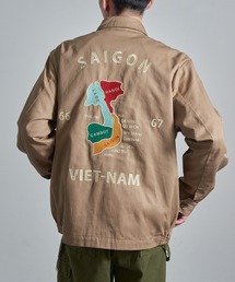 HOUSTON(�q���[�X�g��)�́yHOUSTON�z51351 VIETNAM JACKET�iMAP�j�x�g�i���W���P�b�g �׃g�W����(���̑��A�E�^�[)
