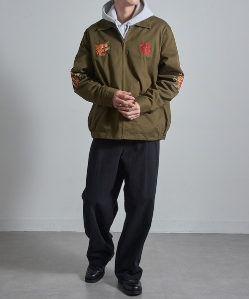 HOUSTON(ヒューストン)の「【HOUSTON】51351 VIETNAM JACKET(MAP)ベトナムジャケット べトジャン(その他アウター・メンズ・オリーブ/カーキ/ブラック・M/L/XL)」の10枚目の写真