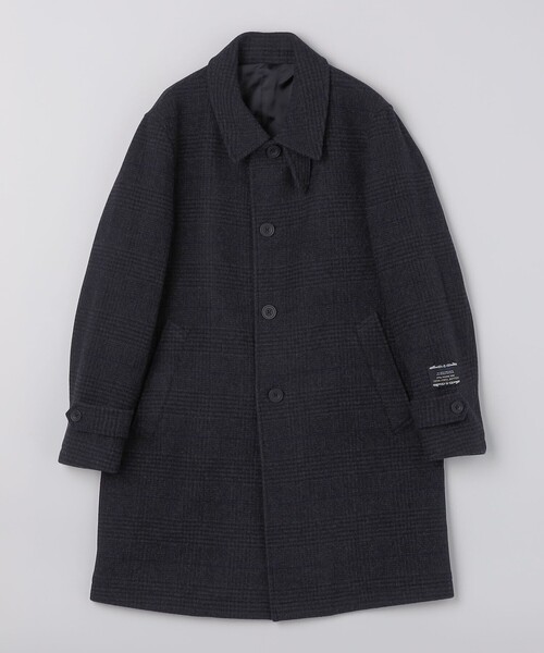 SHIPS Colors:ホロウ ウール ステンカラーコート（ステンカラーコート