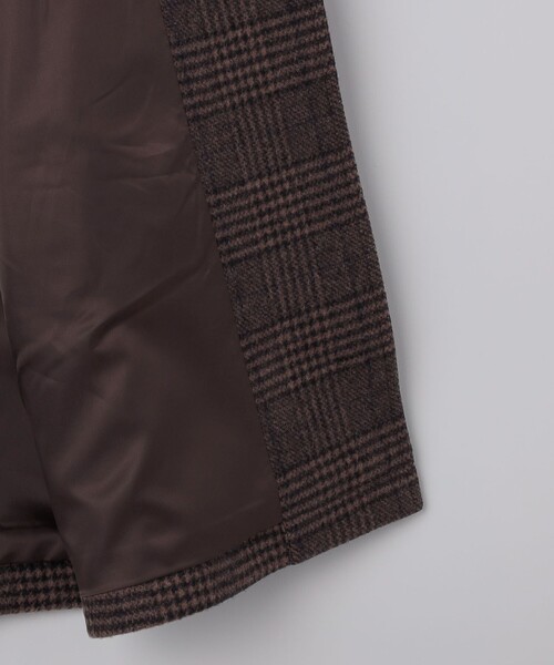 SHIPS Colors:ホロウ ウール ステンカラーコート（ステンカラーコート