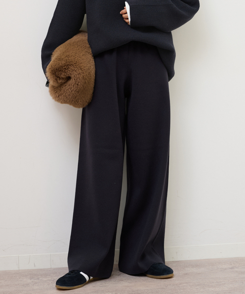 限定値下▶projectr ランペ　ニット パンツ　M MULTI FUNC+】セミワイドニットパンツ（その他パンツ）｜JOURNAL