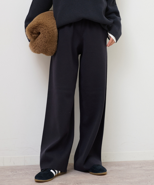 MULTI FUNC+】セミワイドニットパンツ（その他パンツ）｜JOURNAL