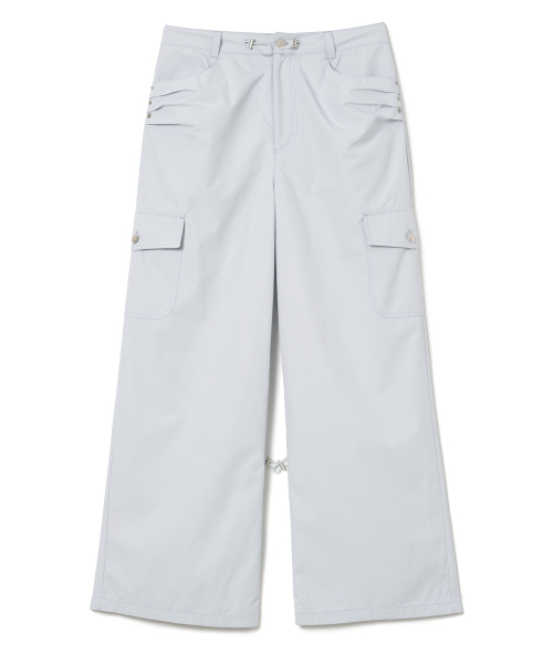 MILLO WOMEN（ミロウーマン）の「ストリングカーゴワイドパンツ[スカイブルー]（その他パンツ・レディース・その他・SMALL/MEDIUM）」の10枚目の写真