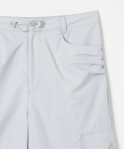 MILLO WOMEN（ミロウーマン）の「ストリングカーゴワイドパンツ[スカイブルー]（その他パンツ・レディース・その他・SMALL/MEDIUM）」の7枚目の写真