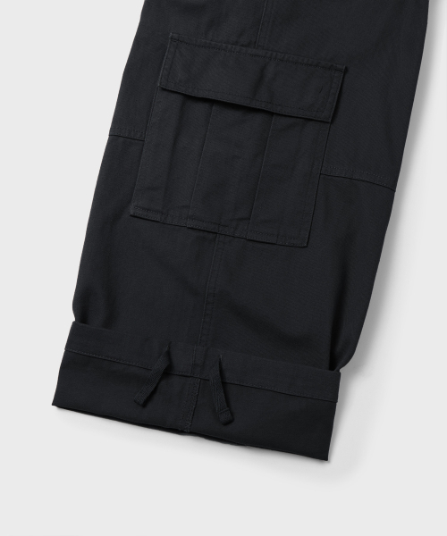 MUSINSA STANDARD（ムシンサスタンダード）の「コットンワイドマルチポケットカーゴパンツ[ブラック]（その他パンツ・メンズ・その他・40/38/33/26/27/28/29/42/36/34/32/30/31）」の8枚目の写真