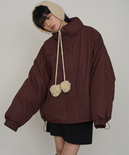 NOGLE(ノグル)の「【NOGLE/ノグル】スタンドパテッドジャケット(ダウンジャケット/コート・レディース・ブラック系その他/ブラック/ブラウン系その他/アイボリー・FREE)」の19枚目の写真