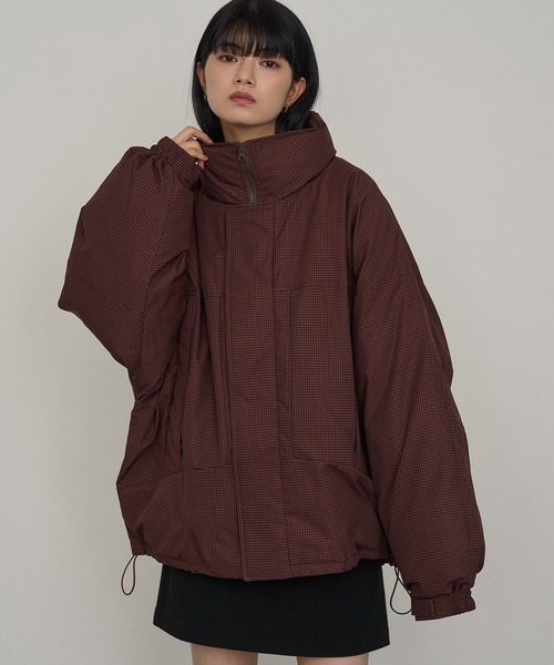 NOGLE(ノグル)の「【NOGLE/ノグル】スタンドパテッドジャケット(ダウンジャケット/コート・レディース・ブラック系その他/ブラック/ブラウン系その他/アイボリー・FREE)」の20枚目の写真