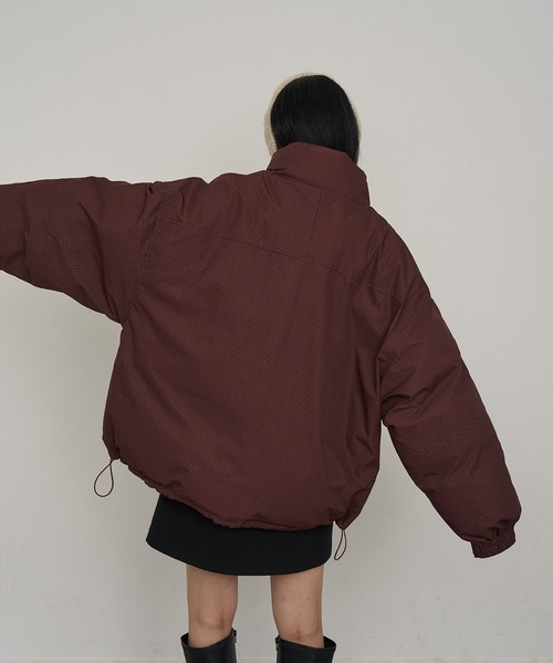 NOGLE(ノグル)の「【NOGLE/ノグル】スタンドパテッドジャケット(ダウンジャケット/コート・レディース・ブラック系その他/ブラック/ブラウン系その他/アイボリー・FREE)」の17枚目の写真