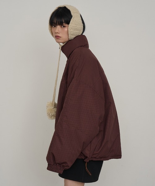 NOGLE(ノグル)の「【NOGLE/ノグル】スタンドパテッドジャケット(ダウンジャケット/コート・レディース・ブラック系その他/ブラック/ブラウン系その他/アイボリー・FREE)」の21枚目の写真