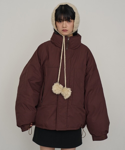 NOGLE(ノグル)の「【NOGLE/ノグル】スタンドパテッドジャケット(ダウンジャケット/コート・レディース・ブラック系その他/ブラック/ブラウン系その他/アイボリー・FREE)」の22枚目の写真
