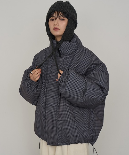 NOGLE(ノグル)の「【NOGLE/ノグル】スタンドパテッドジャケット(ダウンジャケット/コート・レディース・ブラック系その他/ブラック/ブラウン系その他/アイボリー・FREE)」の9枚目の写真