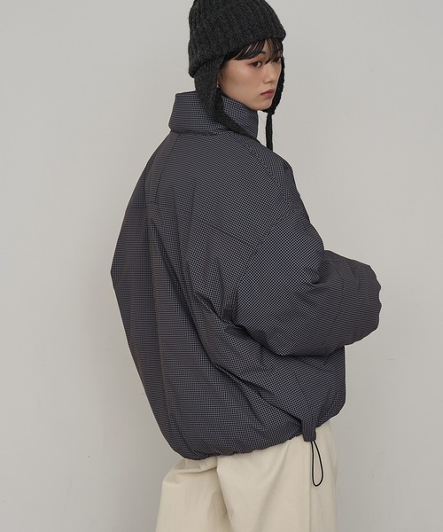 NOGLE(ノグル)の「【NOGLE/ノグル】スタンドパテッドジャケット(ダウンジャケット/コート・レディース・ブラック系その他/ブラック/ブラウン系その他/アイボリー・FREE)」の10枚目の写真
