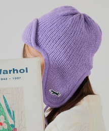 PENNEYS | PENNEYS/ペニーズ  FOX EARFLAP BEANIE 刺繍ロゴ ローゲージ ニットキャップ(ニットキャップ/ビーニー)
