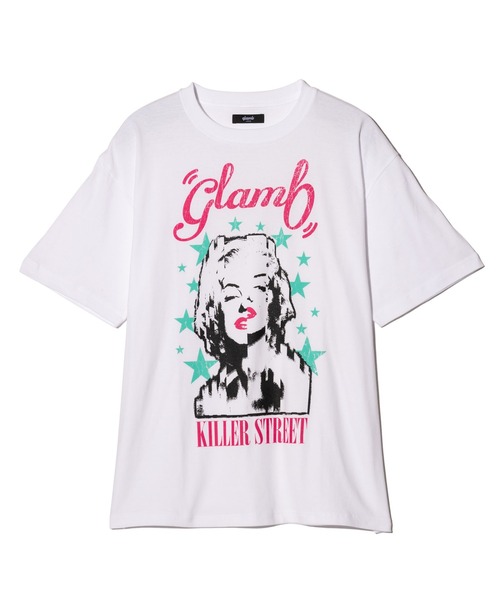 glamb（グラム）の「Killer Street T-Shirt / キラーストリートTシャツ（Tシャツ/カットソー・メンズ・イエロー/ホワイト/ブラック・S/M/L）」の4枚目の写真