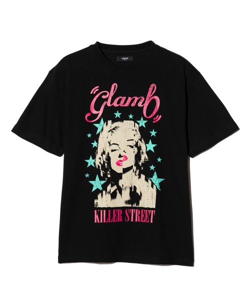 glamb（グラム）の「Killer Street T-Shirt / キラーストリートTシャツ（Tシャツ/カットソー・メンズ・イエロー/ホワイト/ブラック・S/M/L）」の5枚目の写真
