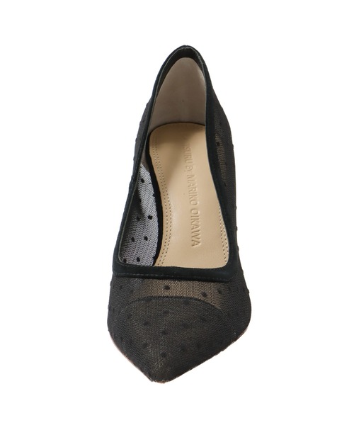 TSURU by Mariko Oikawa（ツルバイマリコオイカワ）の「TSURU by Mariko Oikawa / Alexa(オーガンジードットパンプス WW-2253880)（パンプス・レディース・ブラック・36/37）」の5枚目の写真