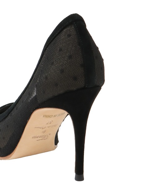 TSURU by Mariko Oikawa（ツルバイマリコオイカワ）の「TSURU by Mariko Oikawa / Alexa(オーガンジードットパンプス WW-2253880)（パンプス・レディース・ブラック・36/37）」の10枚目の写真