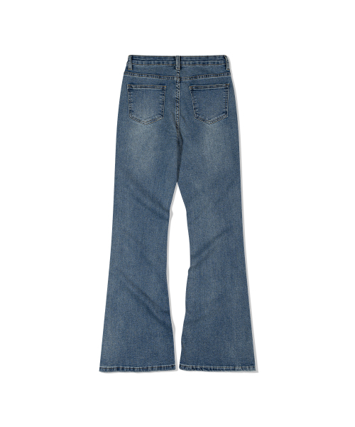MOAA(モア)の「コントロールブーツカットデニム(JEAN BLUE)(デニムパンツ・レディース・その他・MEDIUM/SMALL)」の3枚目の写真