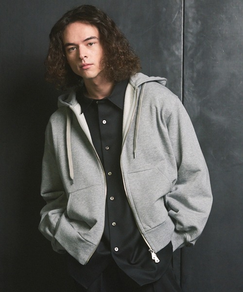 UNISEX》【ONE-MILE WEAR】Prime-Over Zip Hoodie/ワンマイルウェア