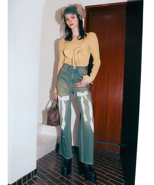 EVRIS（エヴリス）の「エンブレムボストンBAG（ボストンバッグ・レディース・ブラック/ブラウン/ホワイト・FREE）」の8枚目の写真