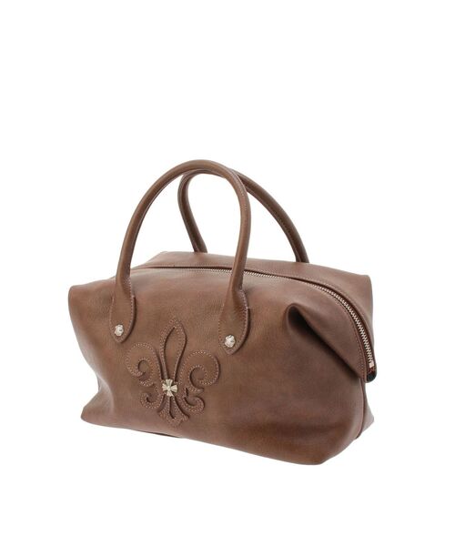 EVRIS（エヴリス）の「エンブレムボストンBAG（ボストンバッグ・レディース・ブラック/ブラウン/ホワイト・FREE）」の21枚目の写真