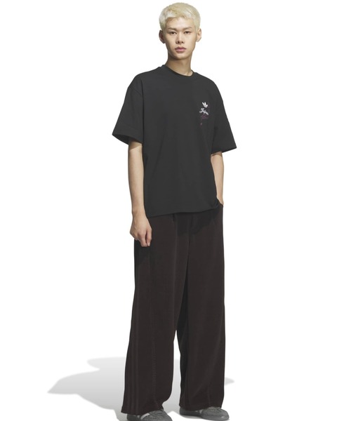 adidas(アディダス)の「adidas JAPAN S/S TEE / アディダス ジャパン ショートスリーブ ティー(Tシャツ/カットソー・メンズ・ブラック・XXL/XL/L/M/S)」の11枚目の写真