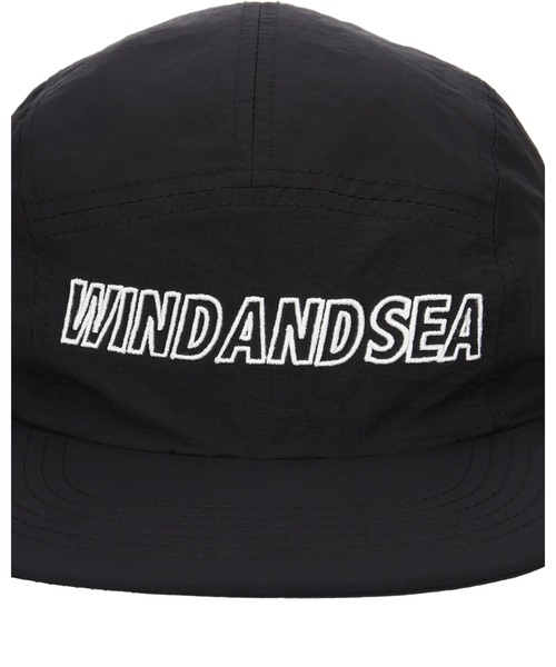 WIND AND SEA(ウィンダンシー)の「BIG LOGO JET CAP(キャップ・メンズ・ブルーグレー/ブラック/カーキ・F)」の6枚目の写真