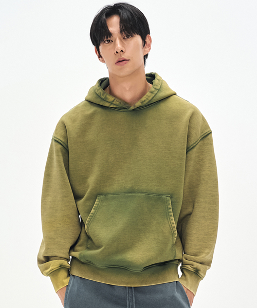 SOVERMENT(ソヴメント)の「890G カットブリーチフードパーカー-エシッドカーキ-(パーカー・レディース・その他・SMALL/MEDIUM/LARGE/X-LARGE)」の1枚目の写真