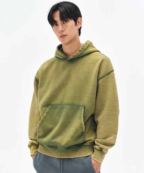 SOVERMENT(ソヴメント)の「890G カットブリーチフードパーカー-エシッドカーキ-(パーカー・レディース・その他・SMALL/MEDIUM/LARGE/X-LARGE)」の2枚目の写真