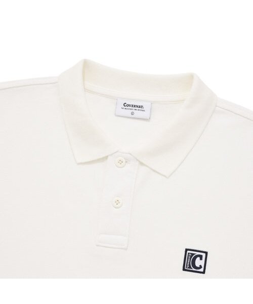 COVERNAT(カバーナット)の「ダイングピケTシャツエクリュ(ポロシャツ・レディース・その他・X-SMALL/LARGE/MEDIUM/SMALL/X-LARGE/XX-LARGE)」の3枚目の写真
