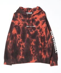 Children of the discordance / HAND DYEING & LOGO PRINT HOODIE E / COTDCS-232E