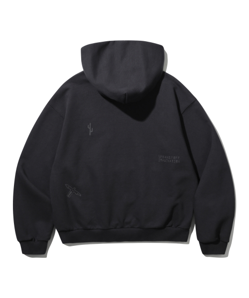 URBANSTOFF(アーバンストッフ)の「ヴィンテージシンボル クロップフーディ(チャコール)(パーカー・レディース・その他・MEDIUM/LARGE)」の2枚目の写真
