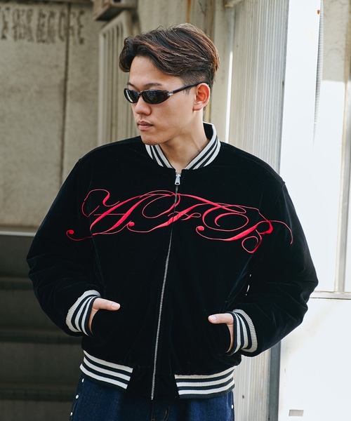 SIGNATURE BOMBER JACKET（ブルゾン）｜AFB（エーエフビー）の