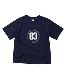 PAPERBOY（ペーパーボーイ）の「ビギニング83 半袖Tシャツ-ネイビー（Tシャツ/カットソー）」