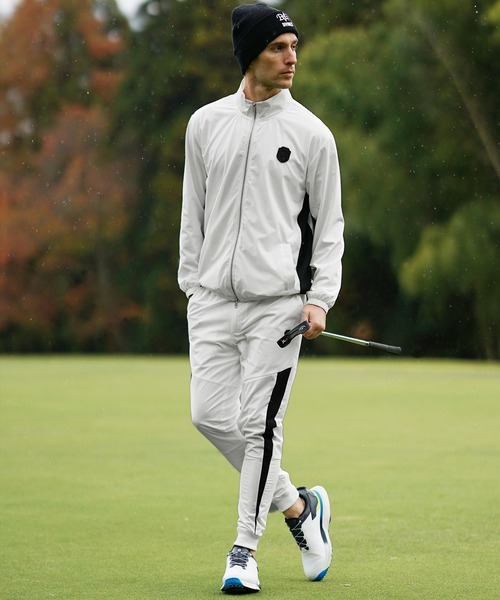 DIVINER GOLF(ディバイナー ゴルフ)の「【DIVINER GOLF】シャカ切替ジョガーパンツ メンズ ゴルフウェア ナイロンパンツ ロングパンツ ブラック ストレッチ 春服 冬服(その他パンツ・メンズ・チャコール/ホワイト/ブラック・XXL/XL/L/M)」の4枚目の写真